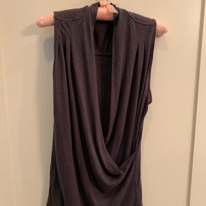 Michael Stars Faux Wrap Tank